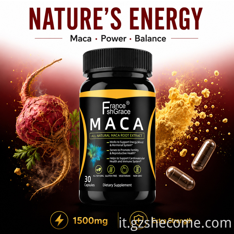 Maca Root Capsules7